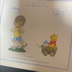 Disney Precious Moments Christopher Robin and Pooh Figurine